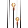 Lampadaire industriel 3 lampes Miranda