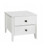 Chambre adulte blanche style campagne Rosemarie