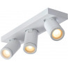 Spot plafond salle de bains LED 3x5W design Ewan
