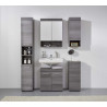 Colonne de salle de bain contemporaine coloris marron Cooper