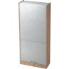 Armoire à rideaux verticale moderne Romain