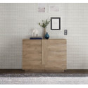 Buffet/bahut contemporain 2 portes ch&ecirc;ne mercure Uranus