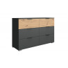 Commode adulte moderne 6 tiroirs Ghislain