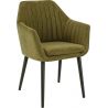 Fauteuil de restaurant (lot de 2) piétement bois Vegas