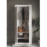 Armoire d'entrée contemporaine chêne blanchi Apolyte