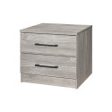 Chevet enfant contemporain ch&ecirc;ne gris Elmet