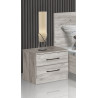 Chevet enfant contemporain chêne gris Elmet