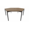 Bureau bench îlot 3 places Elche