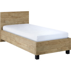 Lit enfant contemporain ch&ecirc;ne dor&eacute; Balto