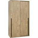 Armoire contemporaine 120 cm ch&ecirc;ne dor&eacute; Balto