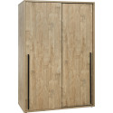 Armoire contemporaine 150 cm ch&ecirc;ne dor&eacute; Balto