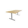 Table de réunion rectangulaire électrique Dynamics