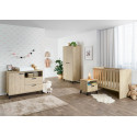 Chambre b&eacute;b&eacute; contemporaine ch&ecirc;ne clair Eloise