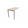 Retour pour bureau individuel profondeur 60 cm Producteo
