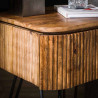Chevet style industriel en bois de manguier Horizon