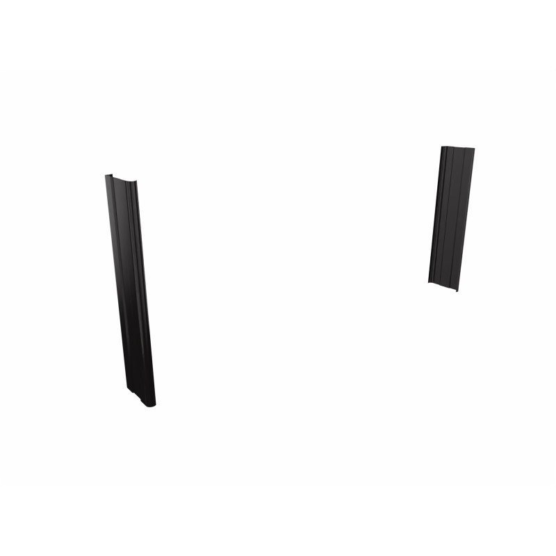 Lot de 2 enjoliveurs en m&eacute;tal pour bureau Sato