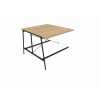 Extension pour table de réunion carrée Allan
