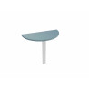Extension demi-lune pour bureau individuel Ochroleucea