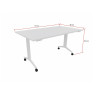 Table abattante de réunion Berlioz