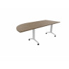 Table d'extension abattante de réunion Berlioz