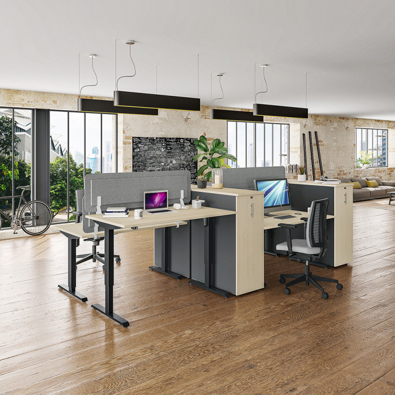 Si&egrave;ge de bureau en tissu Cosmik