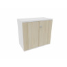 Armoire de bureau portes battantes H 74 cm Proline