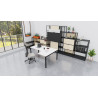 Bureau compact asymétrique 90° Producteo
