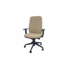 Fauteuil de bureau coque bleu en tissu Moovie