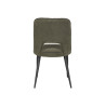 Chaise de salle à manger moderne en tissu Soriane (lot de 2)