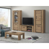 Table basse contemporaine rectangulaire chêne français Barbara