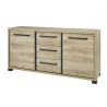 Buffet/bahut contemporain 185 cm chêne arizona Rocco
