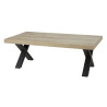 Table basse contemporaine chêne arizona Rocco