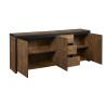Buffet/bahut contemporain 225 cm coloris mango Silvia