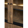Vaisselier/argentier contemporain coloris mango Silvia