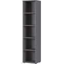 Etag&egrave;re de bureau 5 compartiments graphite Maily