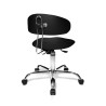 Chaise de bureau ergonomique en PU Nessy