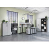 Caisson de bureau mobile gris clair Organza