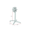 Pied de table pliable d'extérieur en aluminium Martina