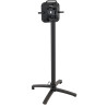 Pied de table de bar pliable d'extérieur en aluminium Martina