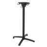 Pied de table de bar pliable d'extérieur en aluminium Martina