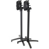 Pied de table de bar pliable d'extérieur en aluminium Martina