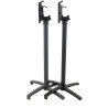 Pied de table de bar pliable d'extérieur en aluminium Martina