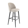 Tabouret de restaurant en tissu Enzo