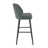 Tabouret de restaurant en tissu Enzo