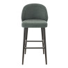 Tabouret de restaurant en tissu Enzo
