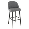 Tabouret de brasserie en tissu Asia