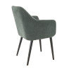 Fauteuil de restaurant en tissu Enzo (lot de 2)