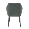 Fauteuil de restaurant en tissu Enzo (lot de 2)