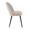 Chaise de brasserie en tissu Asia (lot de 2)