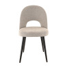 Chaise de brasserie en tissu Asia (lot de 2)